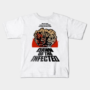 Dawn of the Infected v4 Kids T-Shirt